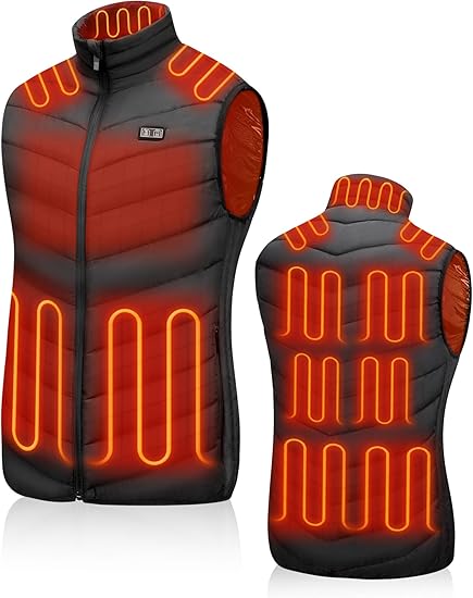 Heated Vest 11 Heat Zones Full Coverage