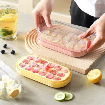 Silicone Food Grade Pressing Ice Cube Mold